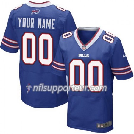Maillot Homme Buffalo Bills Personnalisé Bleu